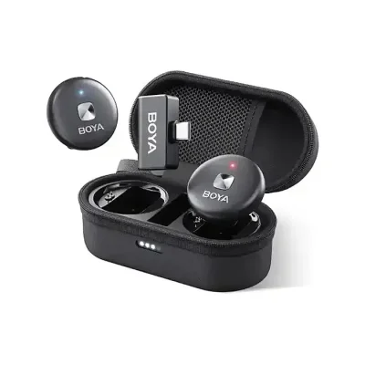 Boya Omic-U Type-C 2.4GHz Dual Channel Wireless Microphone System - Image 1