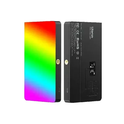 Ulanzi LT002 7" LED Video Light RGB Photography Light 2500k-9000k CRI95 + TLCI95 + Adjustable Color Temperature 360 ° Full Color Ultra Bright 4000mAh Type-C - Image 1