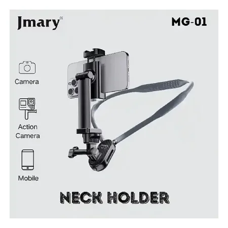JMARY MG-01 Neck Holder for Mobile+Action Camera