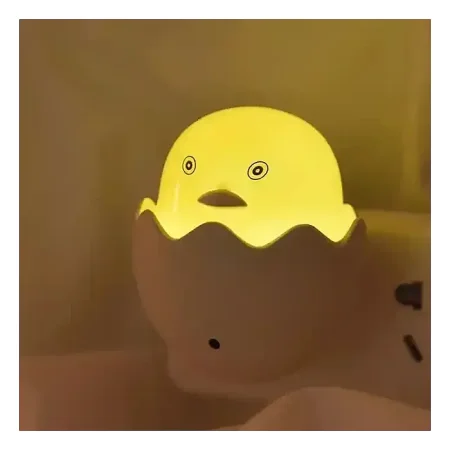 Duck Mushroom EU Plug Wall Socket Light-Control Sensor LED Night Light Bedroom cute Lamp Galaxy Paradise