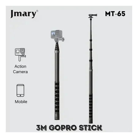Jmary MT-65 Carbon Fiber GoPro Selfie Stick