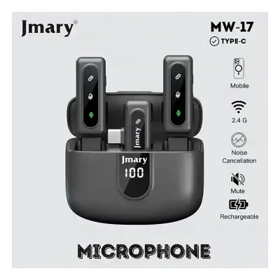Jmary MW-17 2.4G Wireless Microphone for Mobile - Image 1