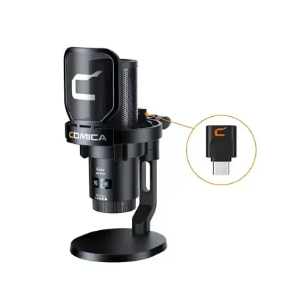 COMICA EJoy Uni Pro RGB Cardioid Condenser Wireless USB Microphone - Image 1
