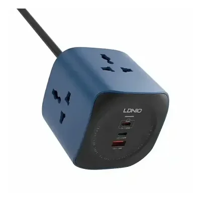 LDNIO SC3319 65W 6 in 1 Power Socket Cube 2500W Outlets - Image 1