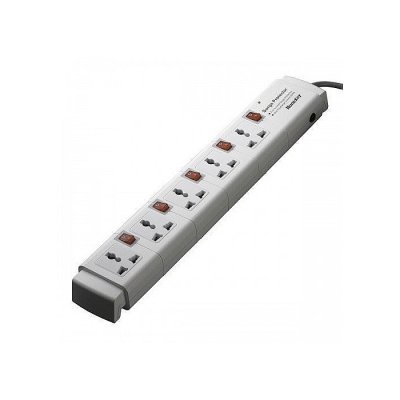 Huntkey PZC504 5 Ports 3 Line Surge Protection Power Strip - Image 1