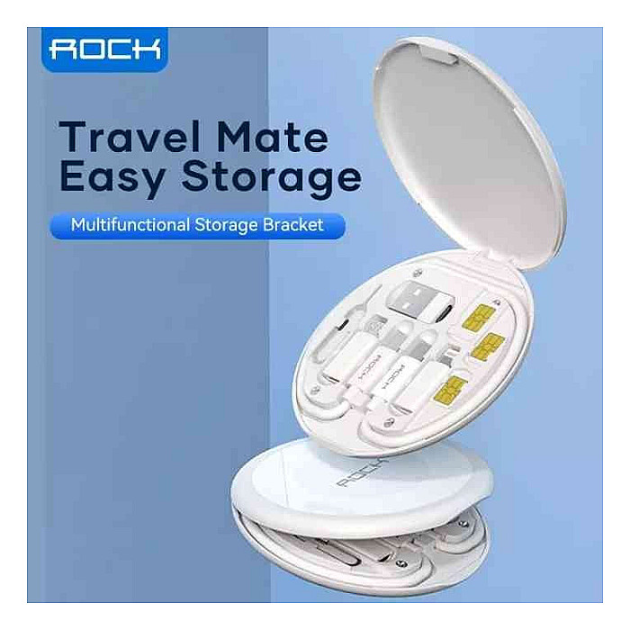 ROCK PD 60W Cable Fast Charging Easy Storage Multifunctional...