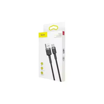 Baseus Cafule USB Data Cable For Type-C 2A 2M (CATKLF-CG1) –...