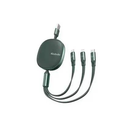 Mcdodo CA-120 66W 3 in 1 VOOC SCP QC Fast Charge Retractable...
