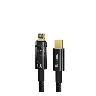 Baseus Type-C to Lightning Explorer Series Auto Power-Off Fast Charging Data PD Cable Type-C to IP 20W