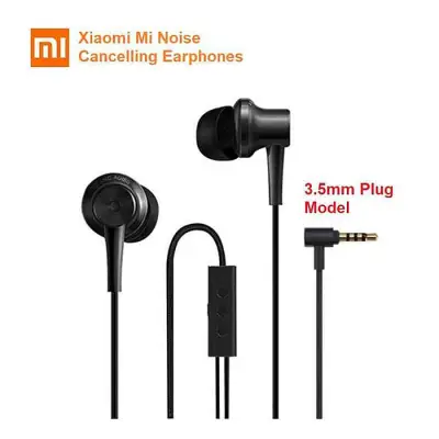 xiaomi mi noise-cancelling in-ear headphones with 3.5mm jack