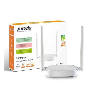 Tenda N301 Wireless N300 Easy Setup Router