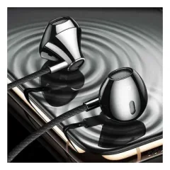 Lenovo HF140 Wired Half In-Ear Headphones – Black
