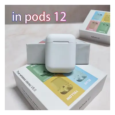 InPods 12 TWS wireless headphones mini AirPods EarPods Bluetooth...
