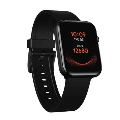 Ticwatch GTH Smart Watch SpO2 With Skin Temperature Sensor - Raven Black