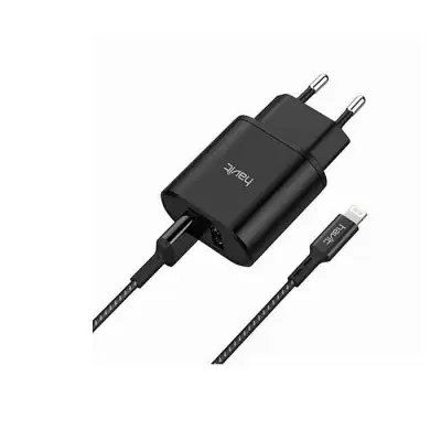 HAVIT ST822 2 in 1 USB charge kit with USB to lightning(iPhone) cable
