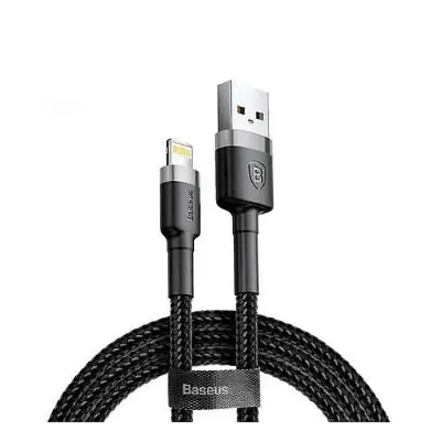 Baseus Cafule Cable USB for Lightning 2.4A 1m Black