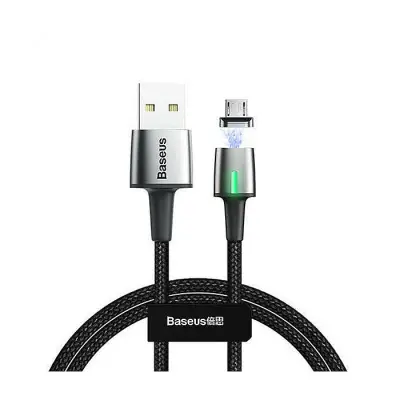 Baseus Zinc Magnetic 1.5A Cable USB For Micro 2M – Black