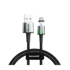 Baseus Zinc Magnetic 1.5A Cable USB For Micro 2M – Black
