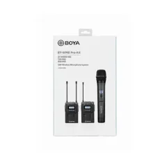 Boya BY-WM8 PRO-K4 UHF Dual-Channel Wireless Microphone