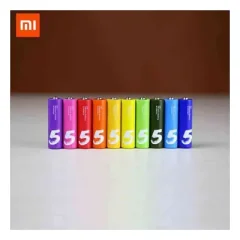 Xiaomi ZMI ZI5 AA Alkaline Battery Rainbow Batteries Set 10 Pcs...