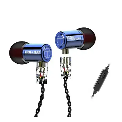 TRN M10 1BA+1DD Metal Hybrid in Ear Monitor Earphone