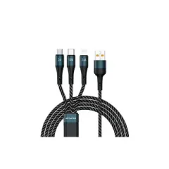 AWEI CL-972 120W 3 In 1 Fast Multi Charging Cable