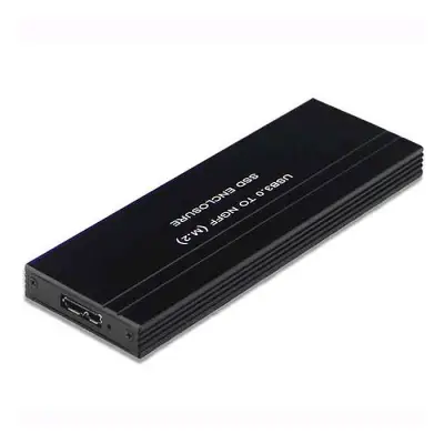 M.2 SATA SSD to USB 3.0 External SSD Reader Converter Adapter Enclosure with UASP, Support NGFF B/Key B+M
