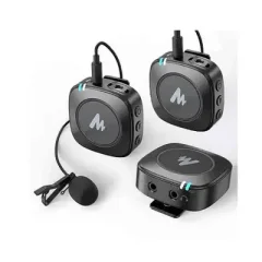 Maono AU-WM820 A2 Real-time Monitoring and Mute 2-Person...