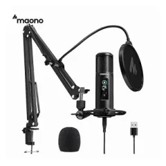Maono AU-PM422 Professional Condenser microphone with touch mute...