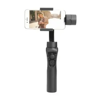 WiWU S5B 3-Axis Hand-Held Stabilized Gimbal with Selfie Stick tripod