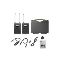 Boya BY-WM8 Pro-K1 UHF Dual Channel Wireless Microphone