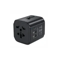 Aukey PA TA01 Universal Travel Adapter With USB C and USB A Ports