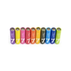 Xiaomi AAA Rainbow Zi7 Alkaline Battery 10pcs