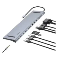 Baseus 11 in 1 Type-C USB-C Hub Adapter With 3 USB