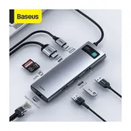 Baseus Metal Gleam Series 8-in-1 Multifunctional Type-C HUB