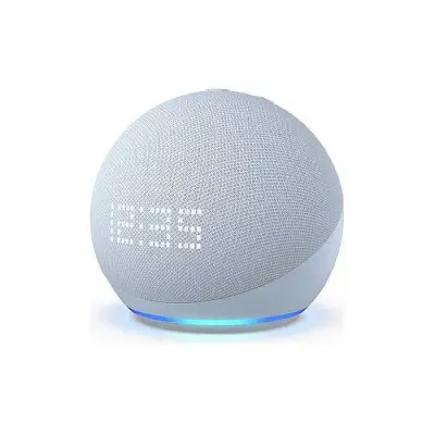Amazon Echo Dot 5th Gen Smart Speaker with Clock