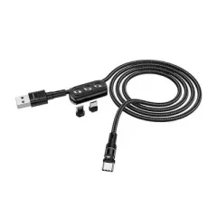 Hoco U98 Sunway 3 in 1 Multi-functional Magnetic Charging Cable