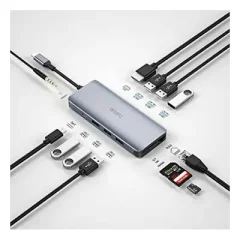 WiWU Alpha 12-in-1 Type C Hub Multiple Function Adapter