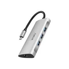 WiWU Alpha A440 4-In-1 USB Type-C Hub