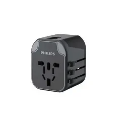 Philips Universal travel adapter Plug with USB Port