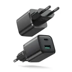 Joyroom Jr-QP207 20W Dual Port PD+QC3.0 Mini Fast Charger...