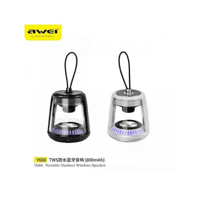 AWEI Y666 Bluetooth Speaker Portable Outdoor Mini Waterproof Music Speaker Stereo Sound HiFi Music Wireless Surround Deep Bass