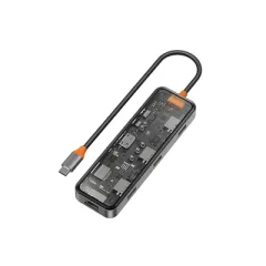 WiWU Cyber Hub 8 in 1 Multi-functional USB C