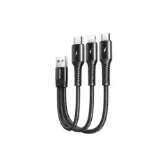 JOYROOM S-01530G9 3 in 1 Short Charging Cable