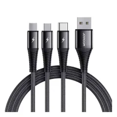 Joyroom S-1230G4 3 in1 charging cable lightning+typec+ micro 1.2M