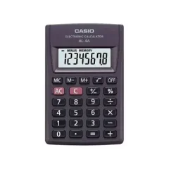 Casio HL-4A Portable 8 Digit Basic Calculator