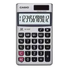 Casio SX-320P-W Basic Calculator