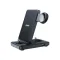 JOYROOM JR-WQS02 4 In 1 Wireless Charging Stand For IPhone / AirPods / Apple Watch Series (Black) - 1