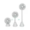Xundd XDOT-024 USB Rechargeable Oscillating Fan 8000mAh Battery - 1
