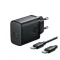 Joyroom JR-TCF11EU 25W Fast Charger With USB-C To USB-C Cable - 1